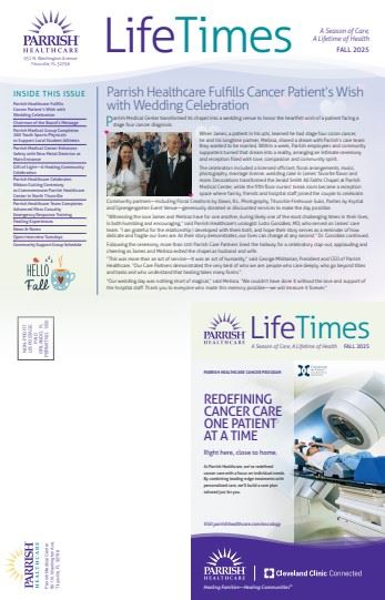 Life Times Newsletter Fall 2025